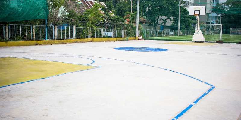 Sân bóng rổ thanh niên phường 5