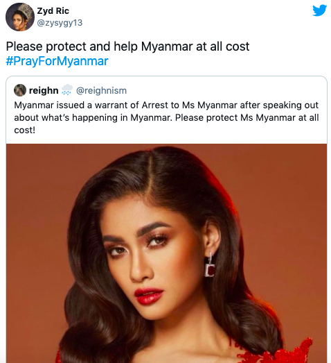 NÓNG: Rầm rộ tin Hoa hậu Myanmar bị truy nã khẩn cấp sau màn cầu cứu ở Miss Universe, thực hư ra sao? - Ảnh 4.