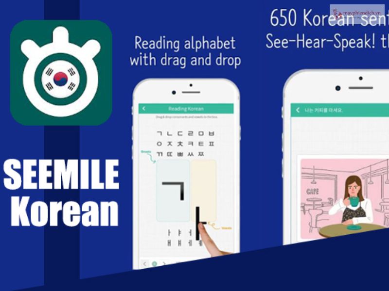 Seemile - App luyện nói tiếng Hàn