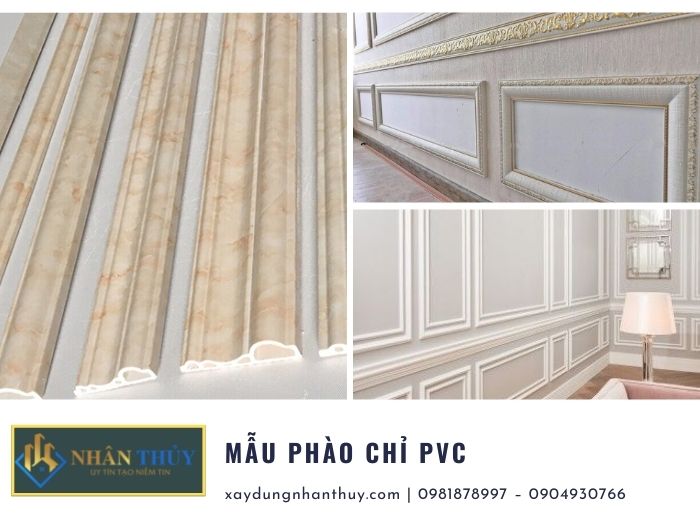 Phào chỉ nhựa PVC