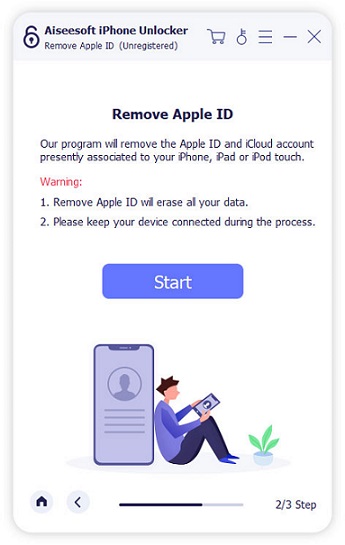 Mở khóa Xóa Apple ID Bắt đầu