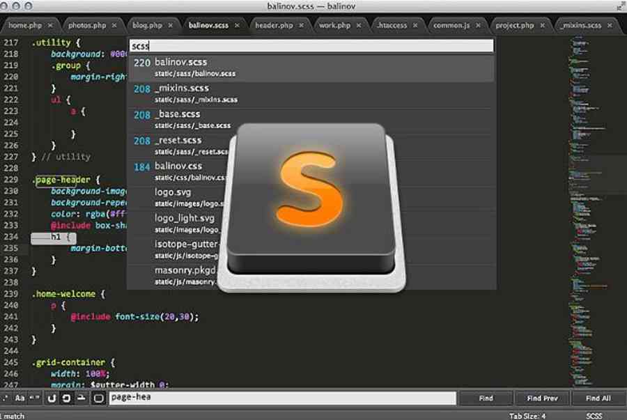 Sublime Text - phần mềm lập trình tốt