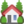 House emoji with garden