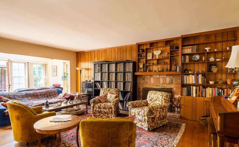 Tổng hợp mẫu thiết kế nội thất phòng khách bằng gỗ đẹp, sang trọng | Cleanipedia