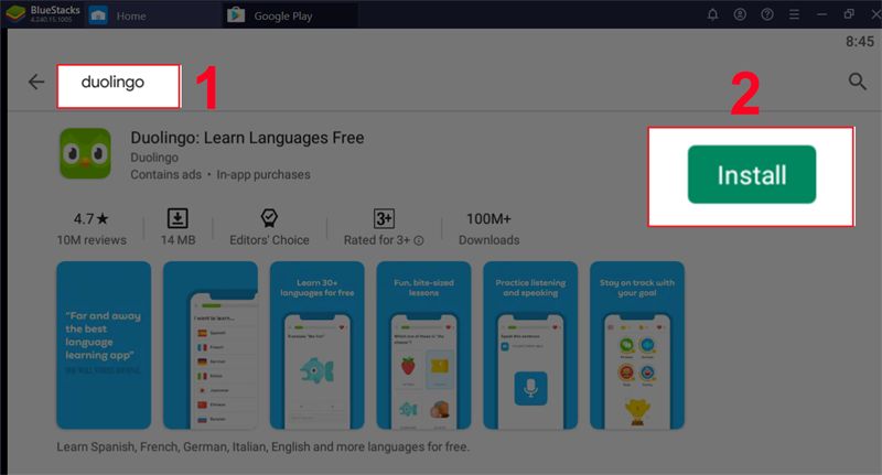 Hướng dẫn cách tải Duolingo trên máy tính miễn phí bước 10