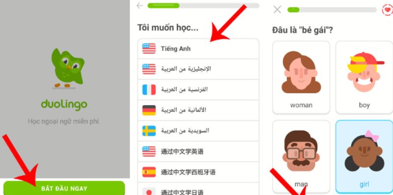 Hướng dẫn cách tạo tài khoản Duolingo miễn phí 1