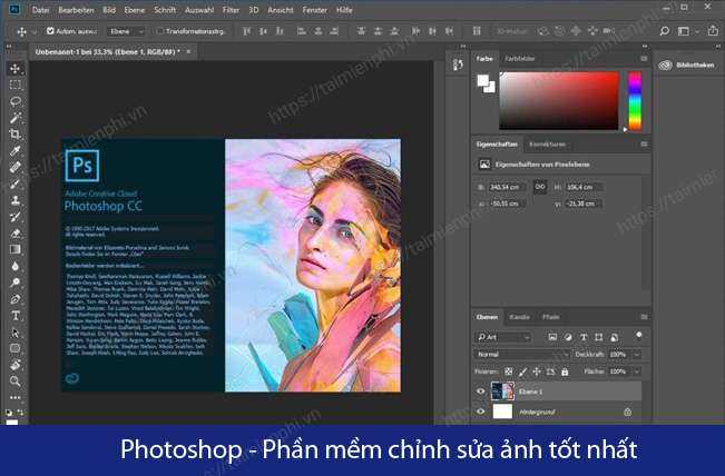 Tải Adobe Photoshop CC 2020, 2021, CS6, Sửa ảnh, làm đẹp ảnh, ghép ảnh
