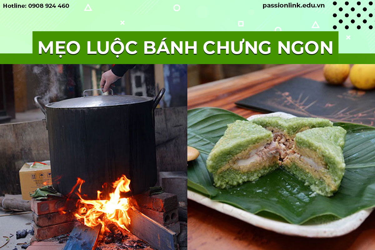 BÍ QUYẾT LUỘC BÁNH CHƯNG XANH NGON ĐẸP MẮT- CHO NGÀY TẾT THÊM VẸN TRÒN