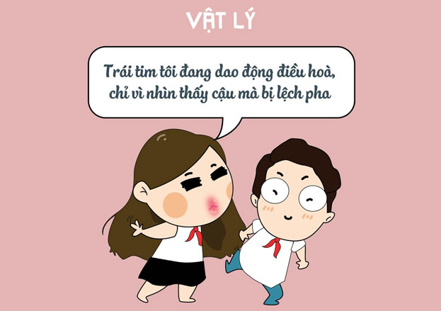 Thả thính bằng môn vật lý 