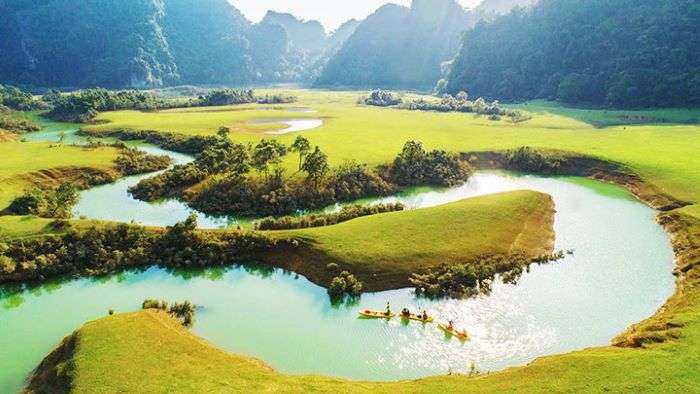 Thảo nguyên Đồng Lâm vào mùa mưa