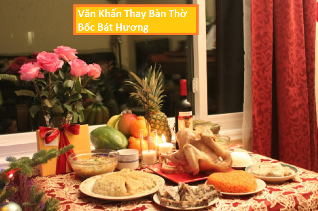 văn khấn thay bàn thờ Thần Tài mới