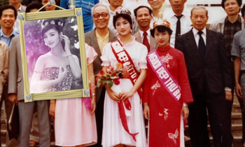 Giáng My khoe nhan sắc đỉnh cao thời đăng quang Hoa hậu đền Hùng 29 năm trước 