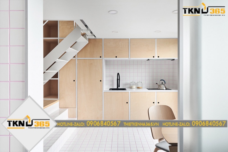 Thiết kế nhà 2 tầng 20m2