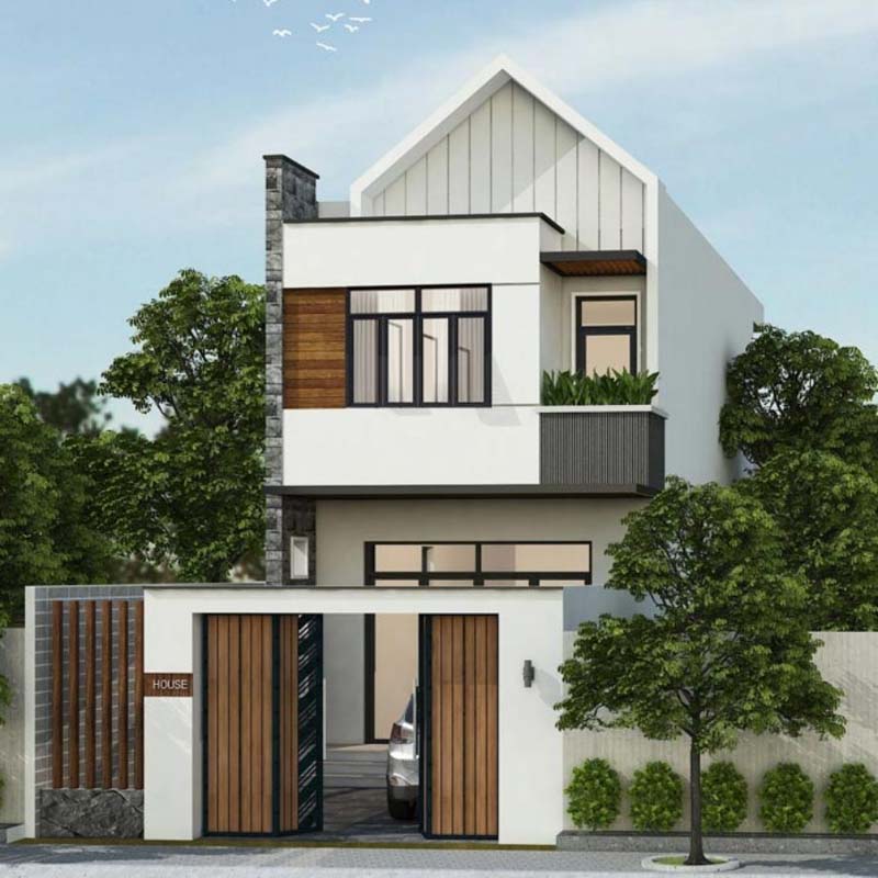 thiết kế nhà 30m2