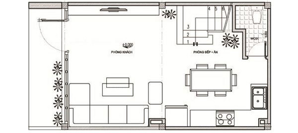 Chí phí xây nhà 3 tầng 40m2 được nhận xét hợp lý, phù hợp với kinh tế mỗi gia đình