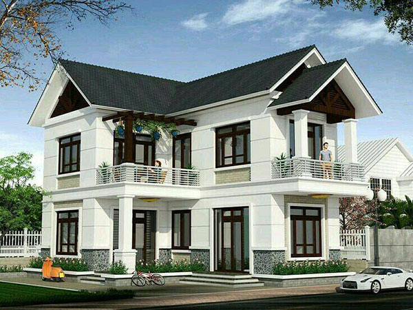 Thiết kế nhà đẹp 70m2