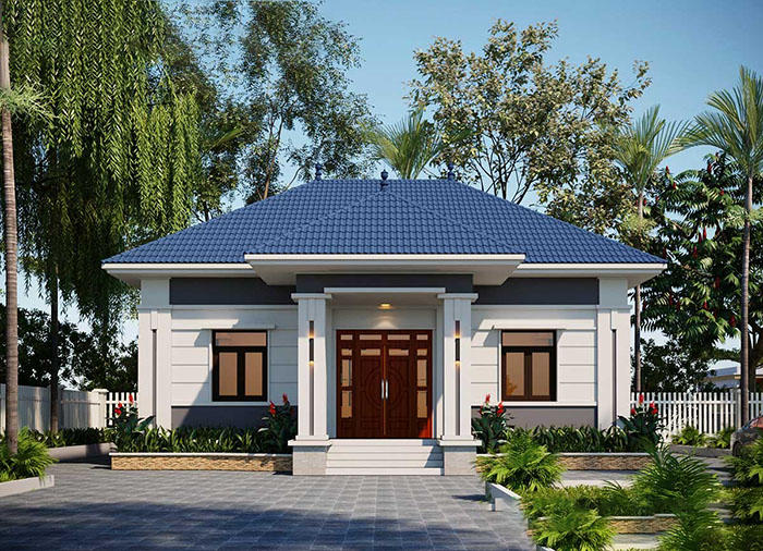 thiết kế nhà cấp 4 100m2-7