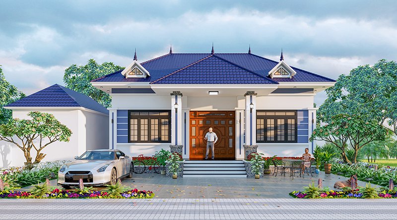 mẫu nhà cấp 4 giá rẻ