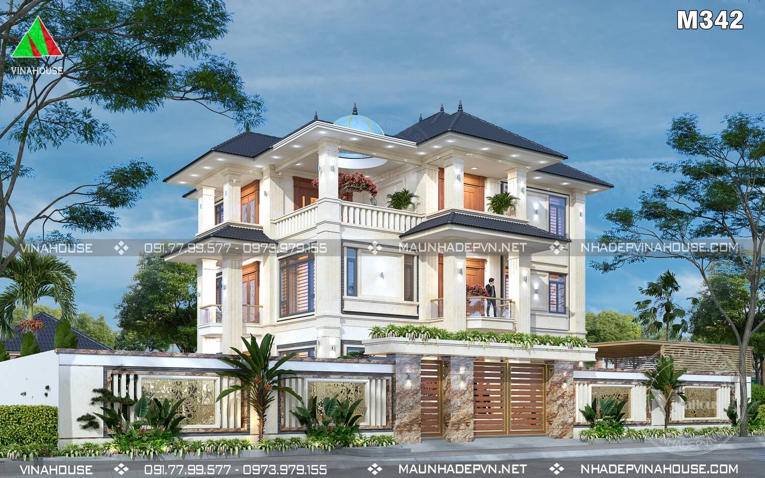 Thiết kế biệt thự ở Ninh Thuận