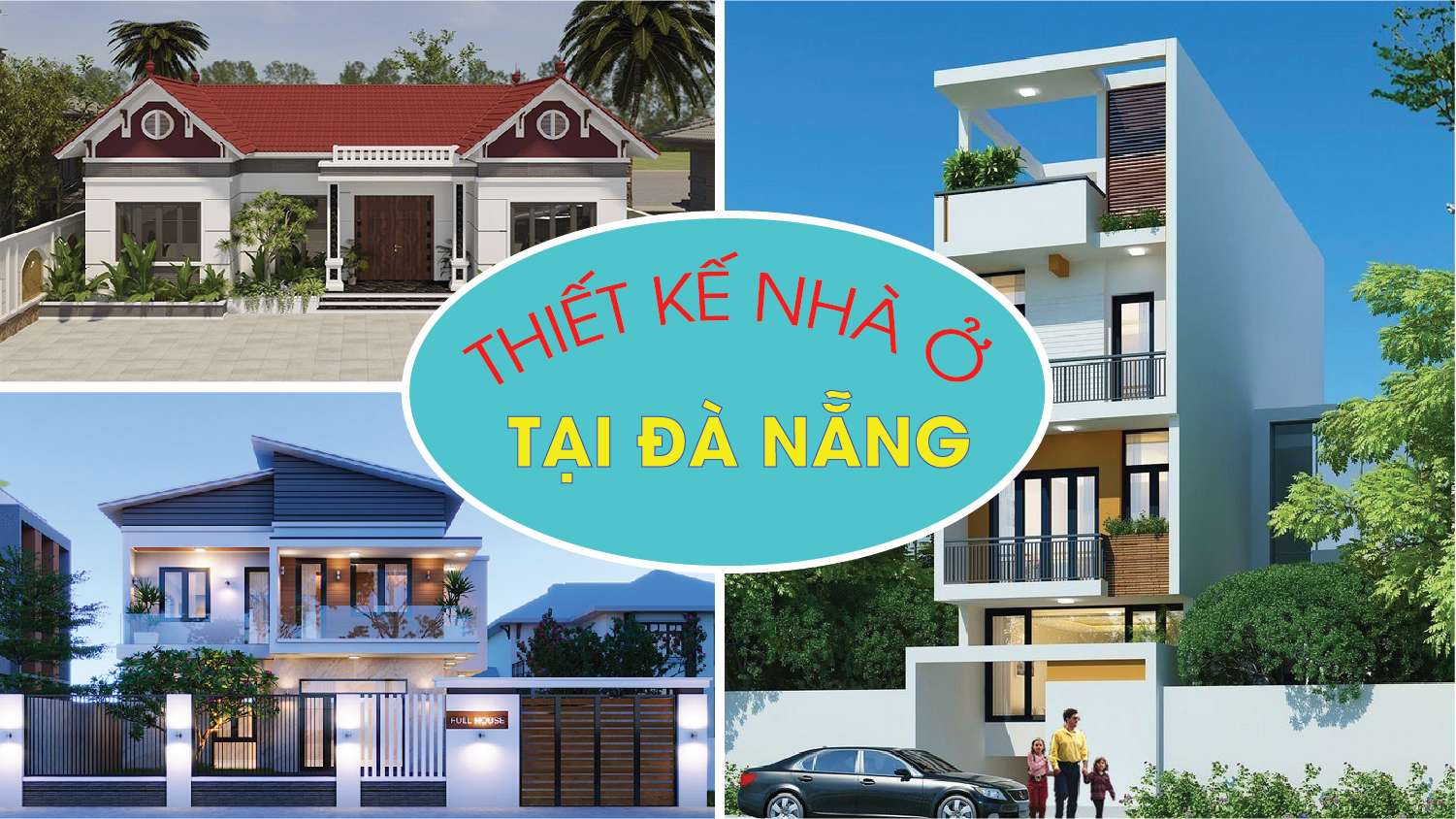 Thiết kế nhà Đà Nẵng, +20 mẫu nhà đẹp chất lượng hiện đại