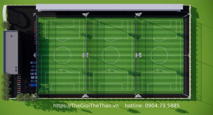 Diện tích, kích thước sân bóng 11 người tiêu chuẩn FIFA