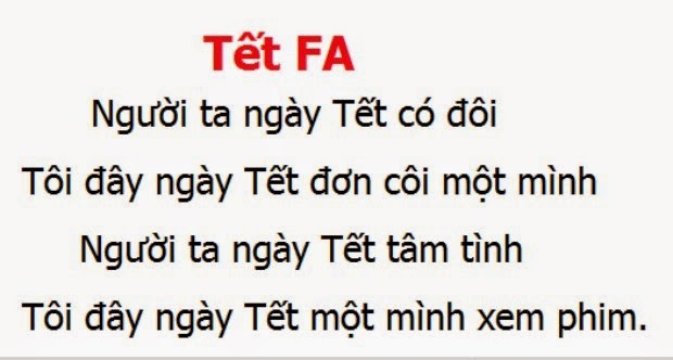 Chùm thơ chế fa ngày tết, xả stress hiệu quả nhất