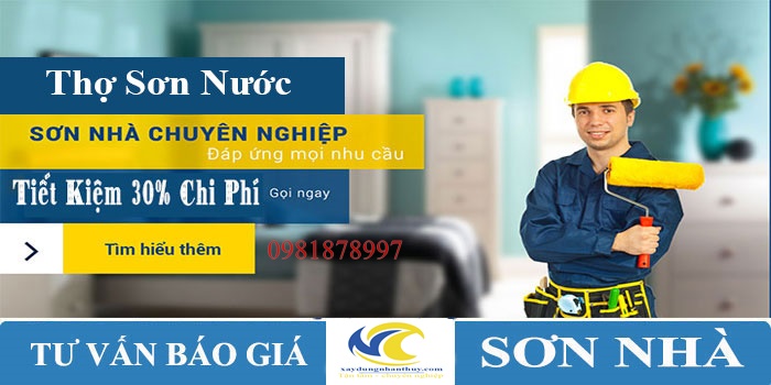 Dịch vụ sơn nhà tại TPHCM | Thi công sơn sửa nhà 0981878997