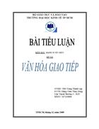 Thực trạng văn hóa giao tiếp của người Việt Nam