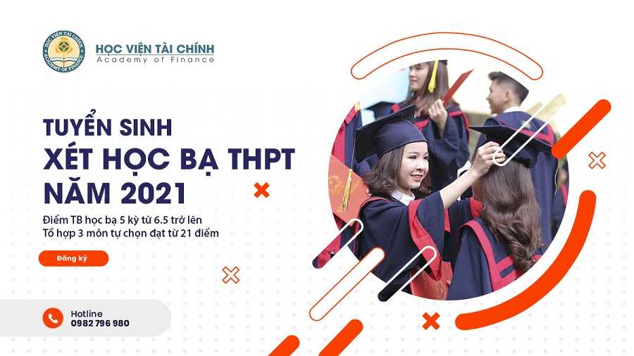 Thông tin tuyển sinh Học viện Tài chính 2021