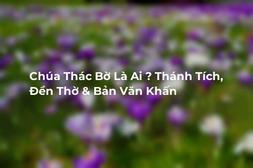 Chúa Thác Bờ Là Ai ? Thánh Tích, Đền Thờ & Bản Văn Khấn