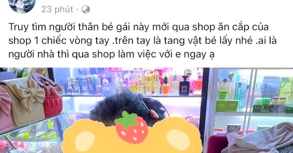 Đăng ảnh bé gái lấy vòng tay, chủ cửa hàng bị phạt 25 triệu đồng