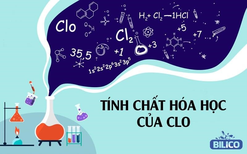 Tính chất hóa học của Clo - Ứng dụng và cách điều chế Cl2