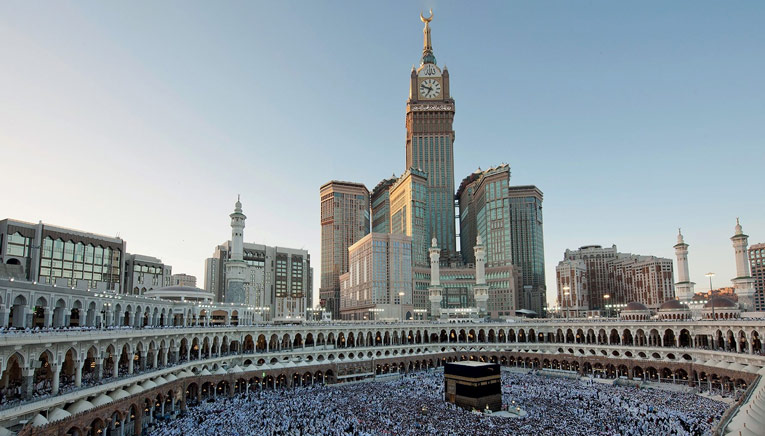 tòa nhà cao thứ 3 thế giới Makkah Clock Royal Tower