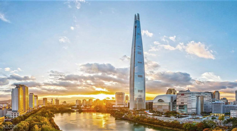 tòa nhà cao thứ 6 thế giới Lotte World Tower