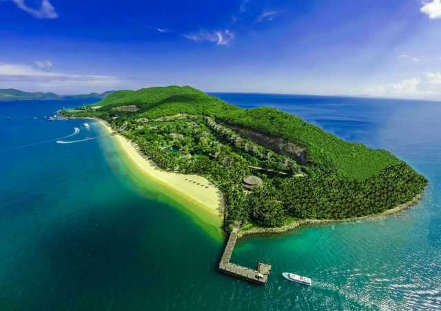 Du lịch Việt Nam- Cảnh đẹp Việt Nam -Không khí trong lành, tươi xanh trên đảo Hòn Tằm. Ảnh: Sưu tầm