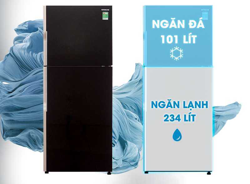 Tủ lạnh Hitachi 335 lít R-VG400PGV3