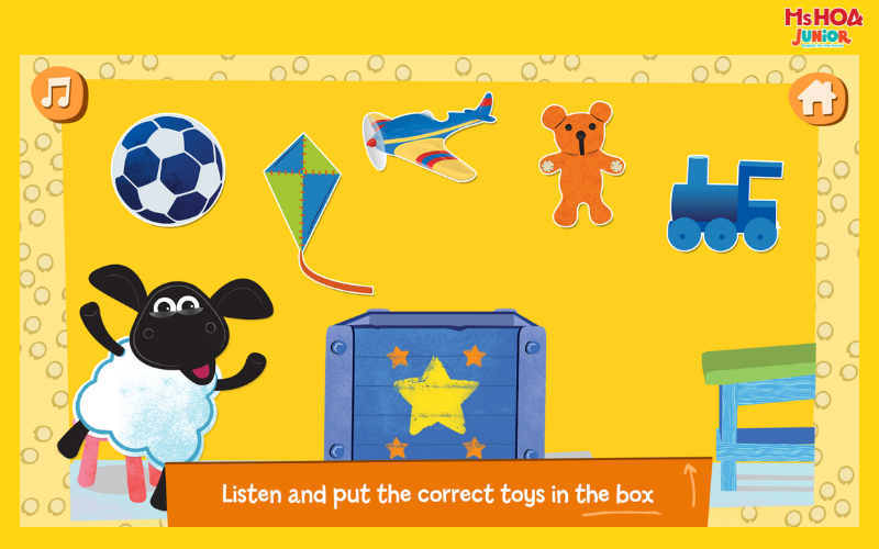 Ứng dụng Timmy's First Words in English - lựa chọn vừa chơi vừa học cho bé