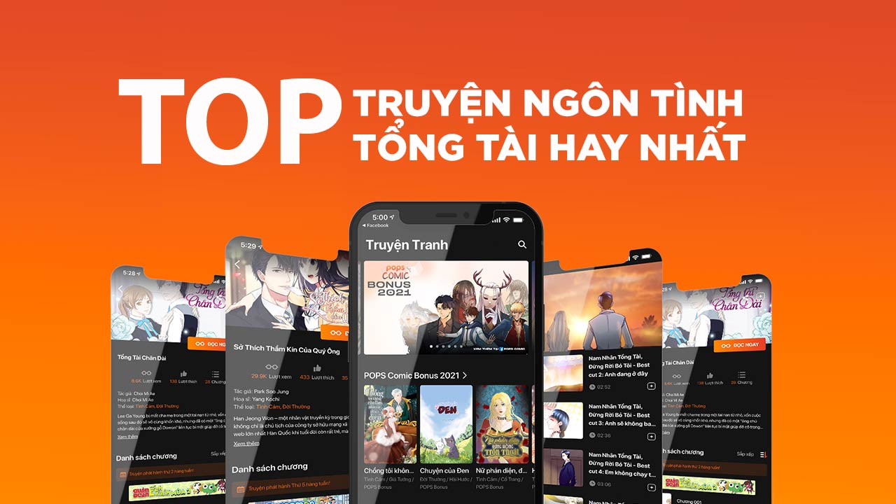 Top 25 Truyện Ngôn Tình Tổng Tài Hay Nhất - POPS