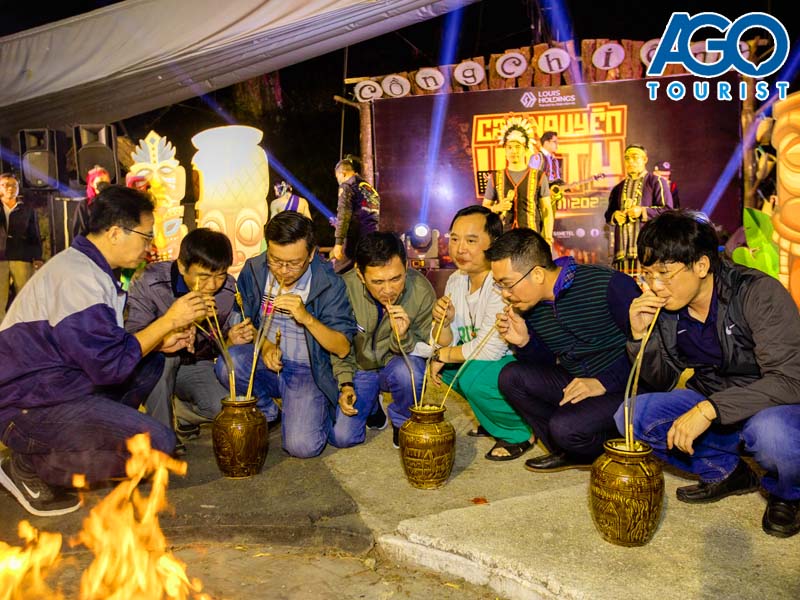 Tour giao lưu văn hoá cồng chiêng tại Đà Lạt