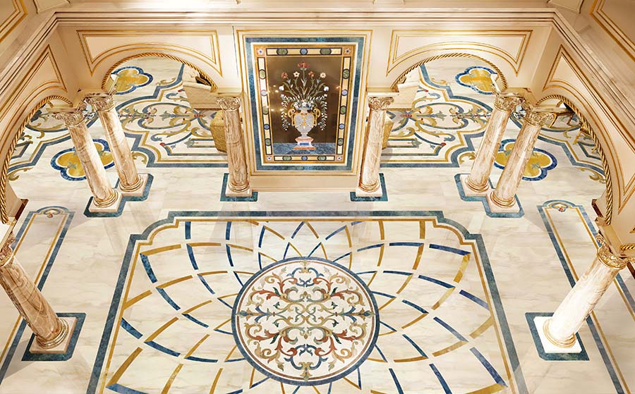 mẫu cột đá Cẩm thạch đẹp ( đá Marble )