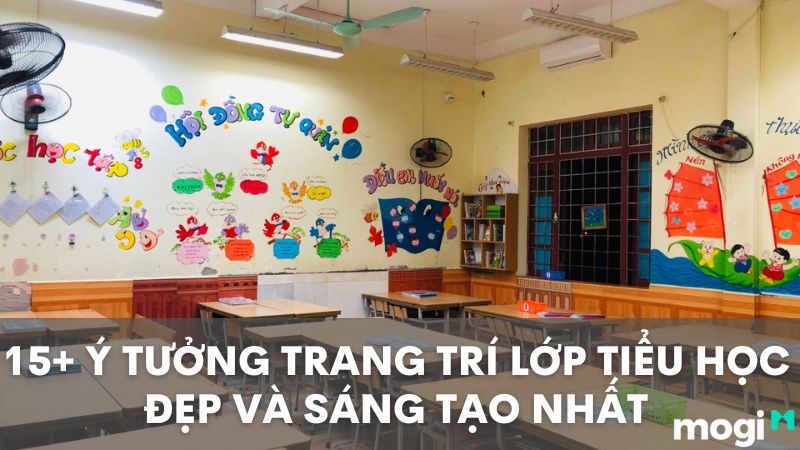 cách trang trí lớp học ngày tết