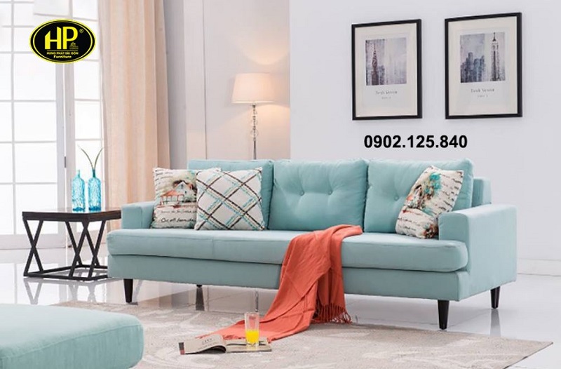 trang trí phòng khách kết hợp sofa băng