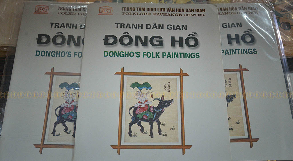 Tranh Dân Gian Đông Hồ (10 tờ 37x52) » Về làng