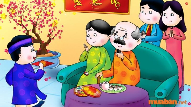 Vẽ tranh ngày tết và mùa xuân đơn giản