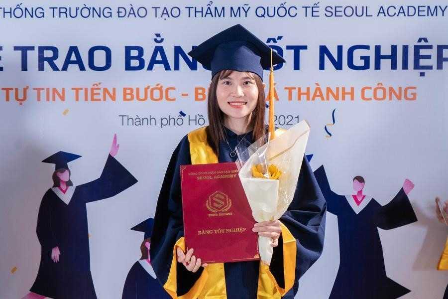 Học viên Seoul Academy tốt nghiệp được cam kết vững tay nghề