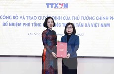 [Photo] Lễ công bố và trao Quyết định bổ nhiệm Phó Tổng Giám đốc TTXVN