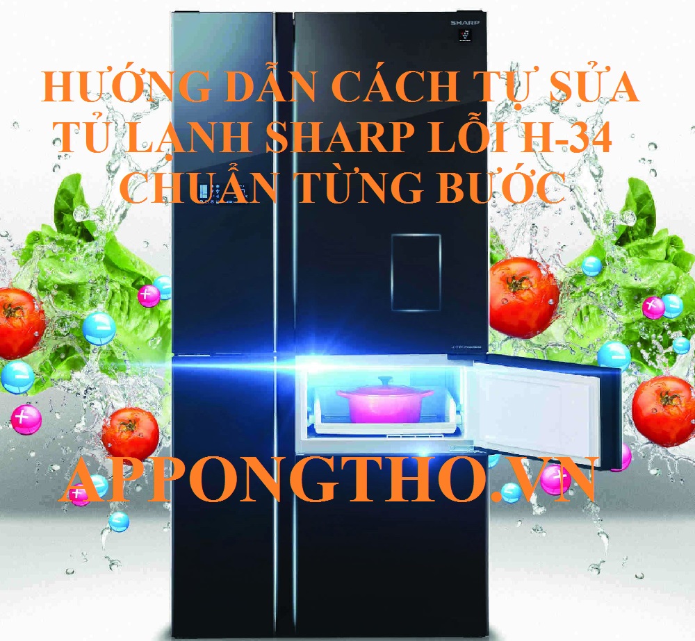 Lỗi H-34 tủ lạnh Sharp Cứu thực phẩm trước khi quá muộn!