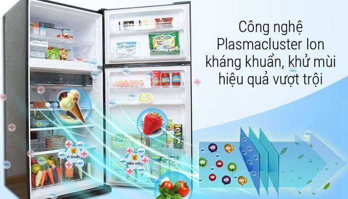 Plasmacluster Ion - công nghệ độc quyền trên tủ lạnh Sharp