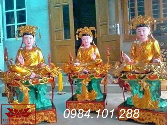 Mẫu tượng tam tòa thánh mẫu MS 04