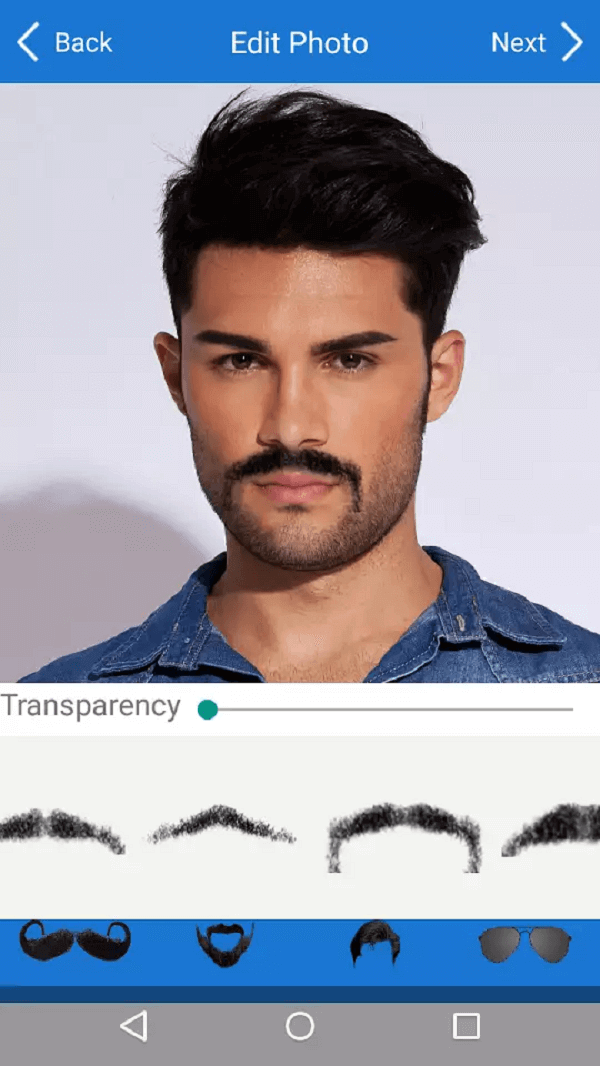 Men Mustache Beard Haircuts - Phần mềm chọn kiểu tóc phù hợp với khuôn mặt online, ứng dụng chọn mẫu tóc